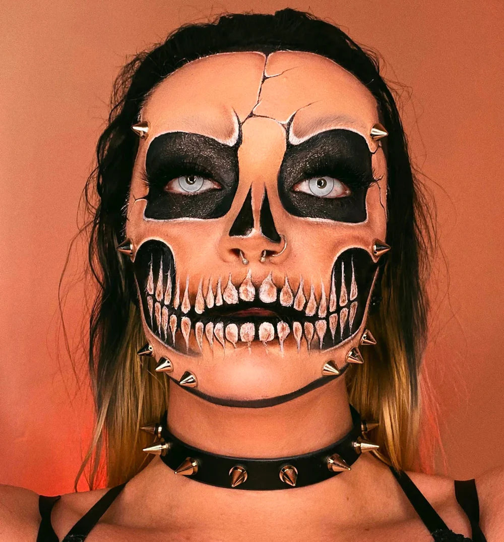 The Skull Makeup Tutorial You'll Want to Try ASAP