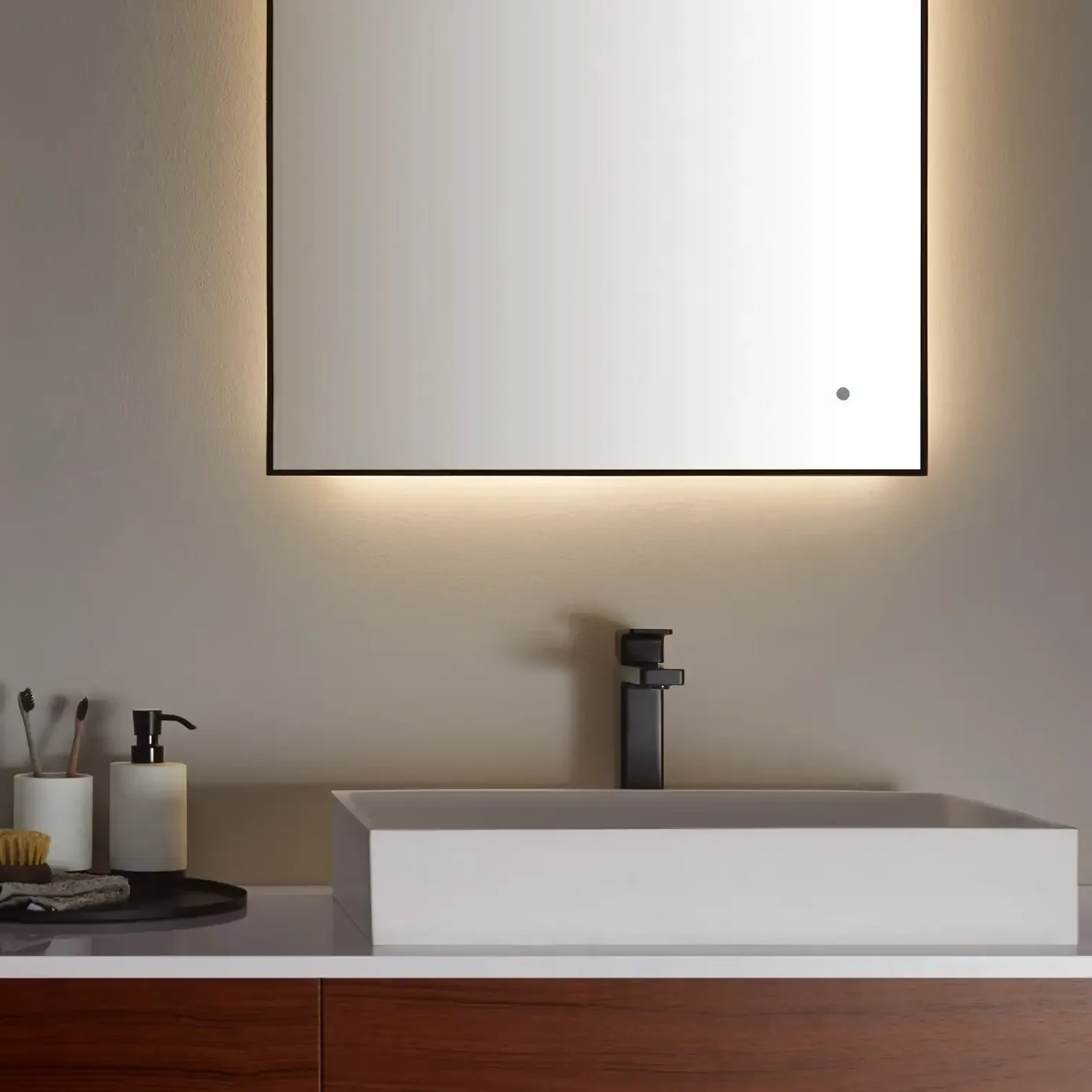 Oslo LED Bathroom Mirror #size_600mm-x-800mm