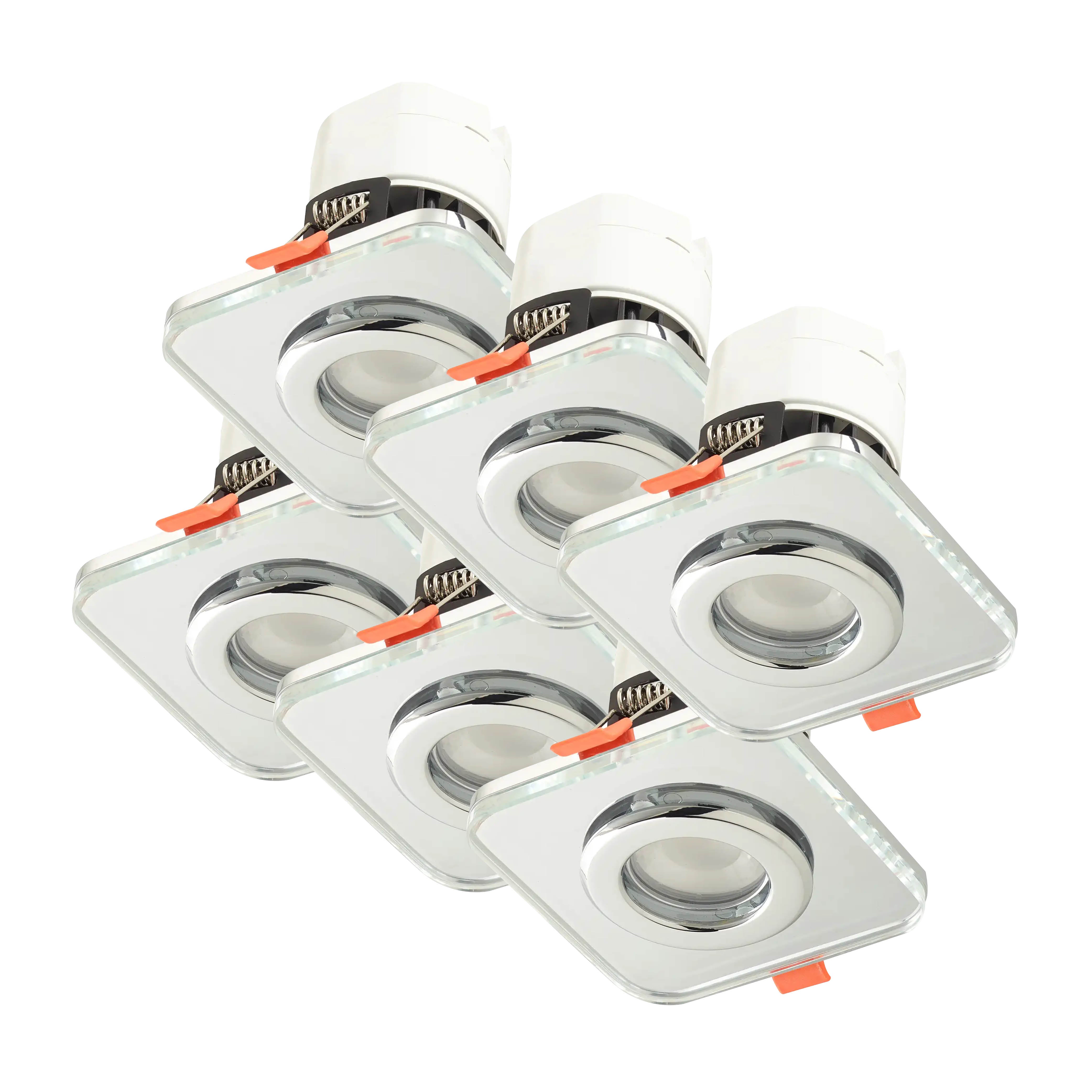 Asteria Glass Bezel IP65 Downlight #colour_clear-glass