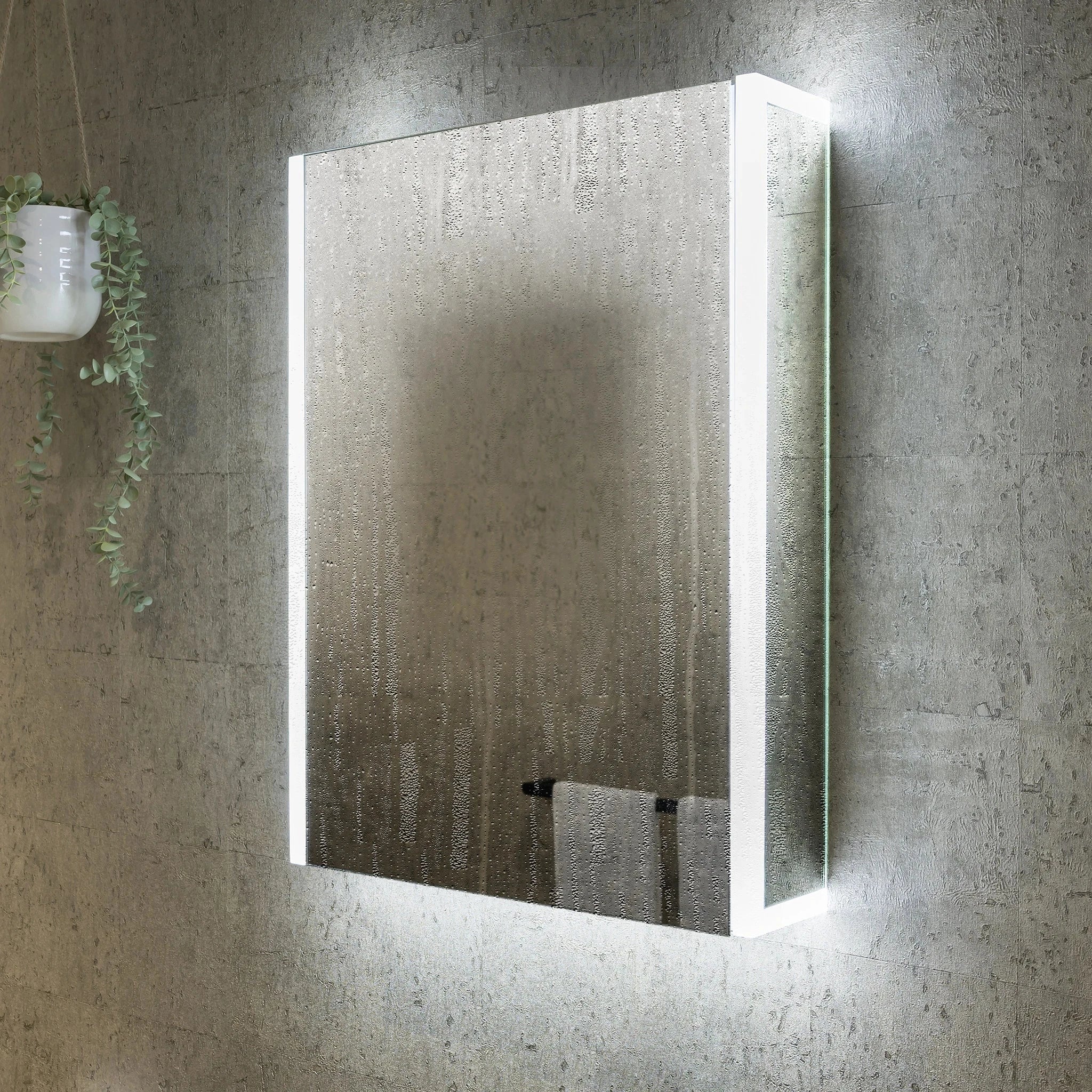 Grace LED Bathroom Mirror Cabinet #size_500mm-x-700mm