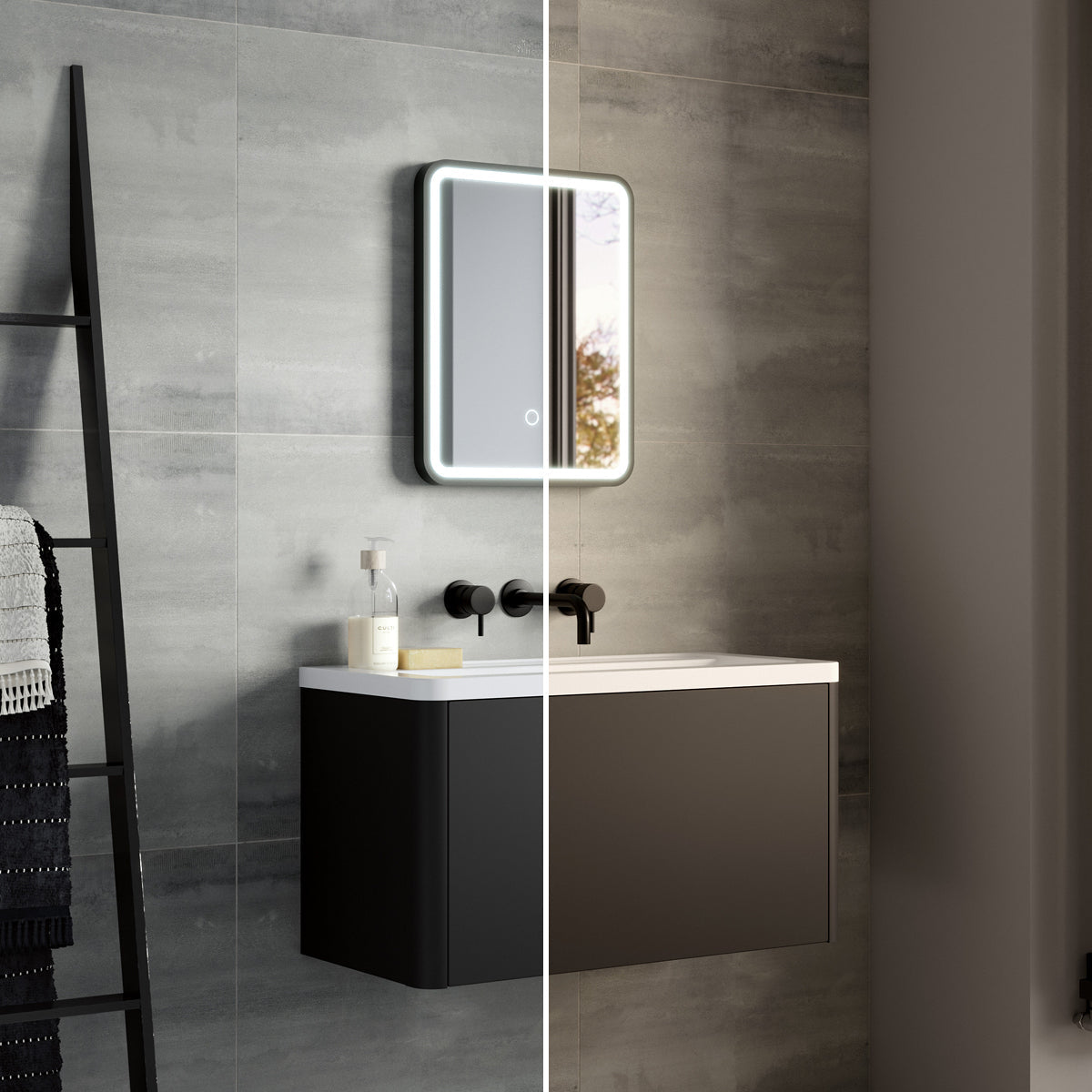 Kali Portrait LED Illuminated Mirror