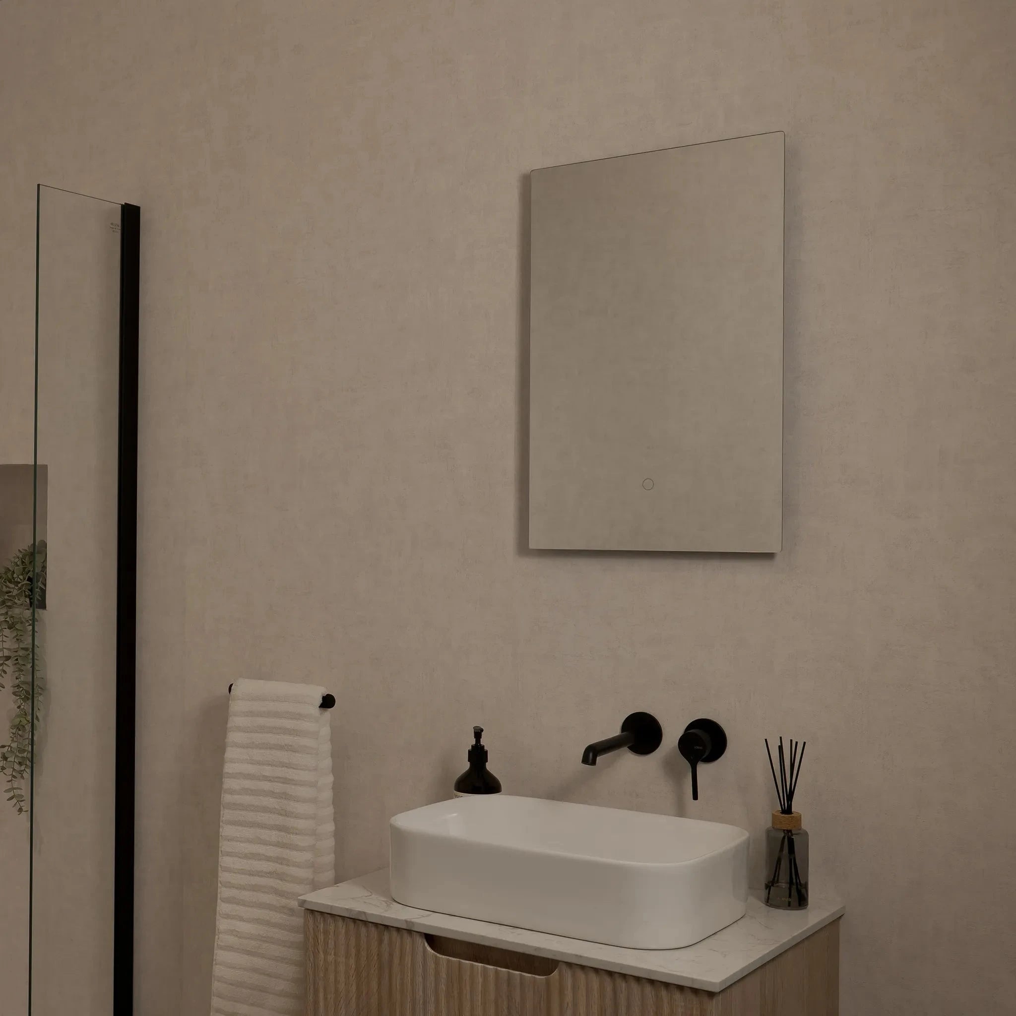 Savannah Backlit LED Bathroom Mirror #size_400mm-x-600mm