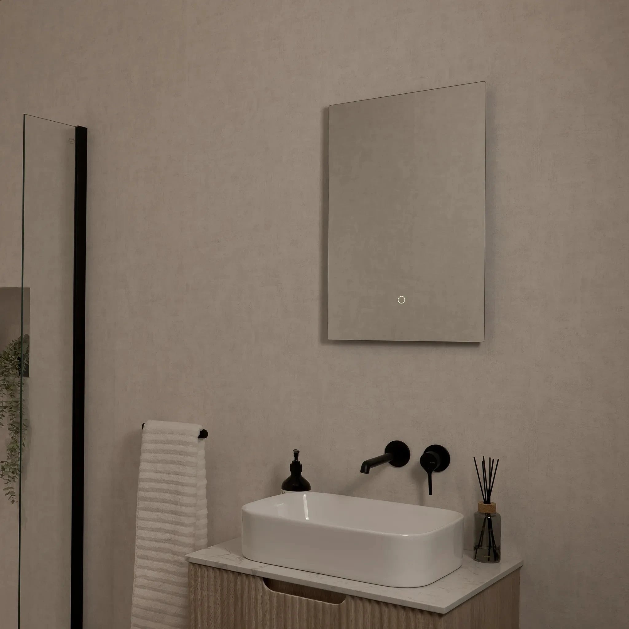 Savannah Backlit LED Bathroom Mirror #size_400mm-x-600mm