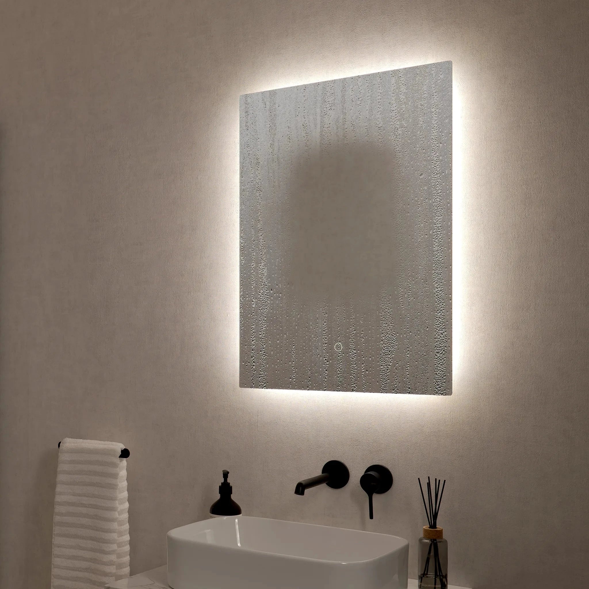 Savannah Backlit LED Bathroom Mirror #size_500mm-x-700mm