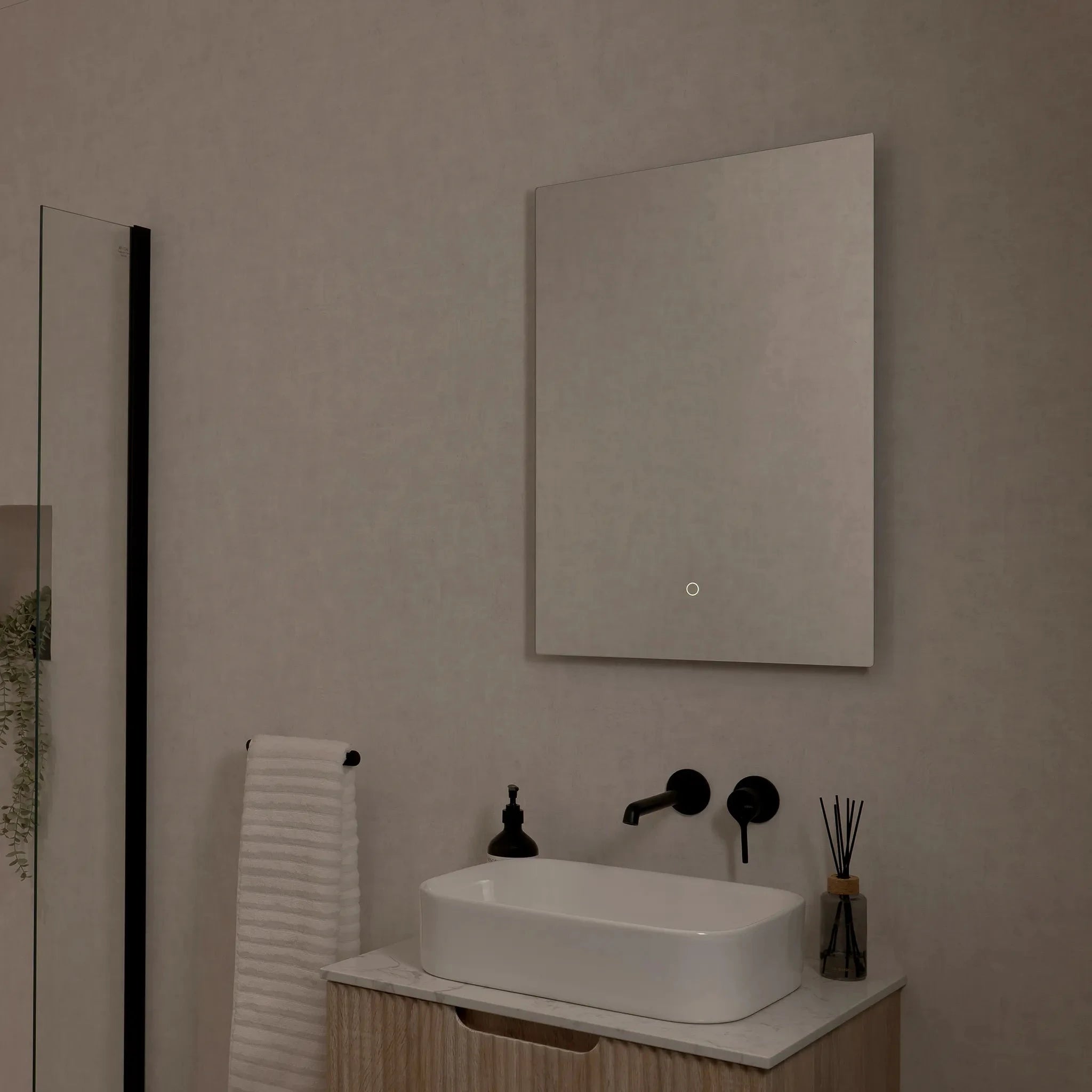 Savannah Backlit LED Bathroom Mirror #size_500mm-x-700mm