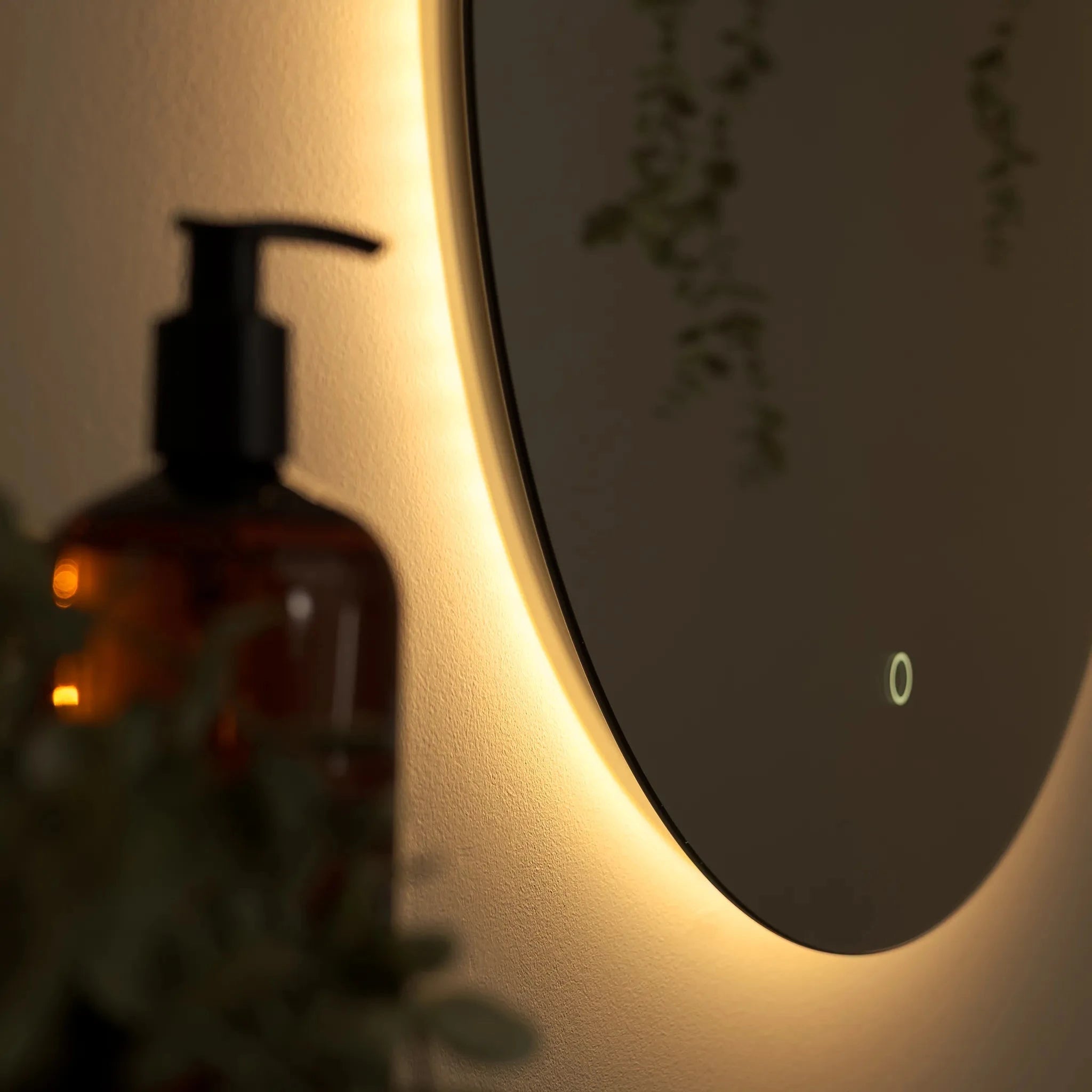 Savannah Round Backlit LED Bathroom Mirror