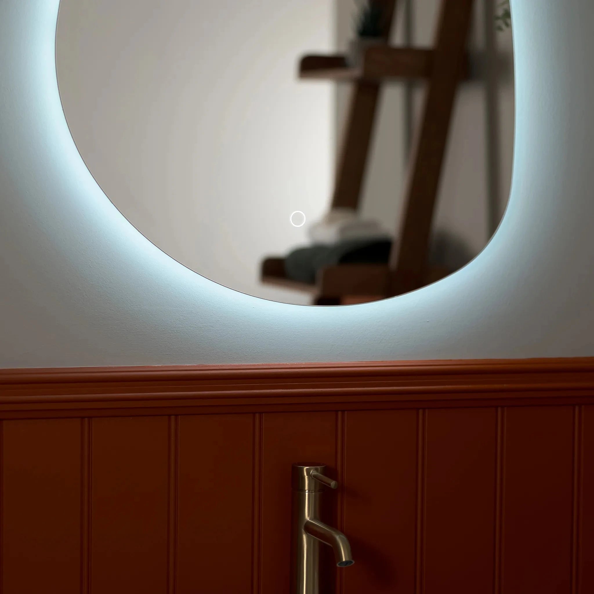 Savannah Pebble Backlit LED Bathroom Mirror