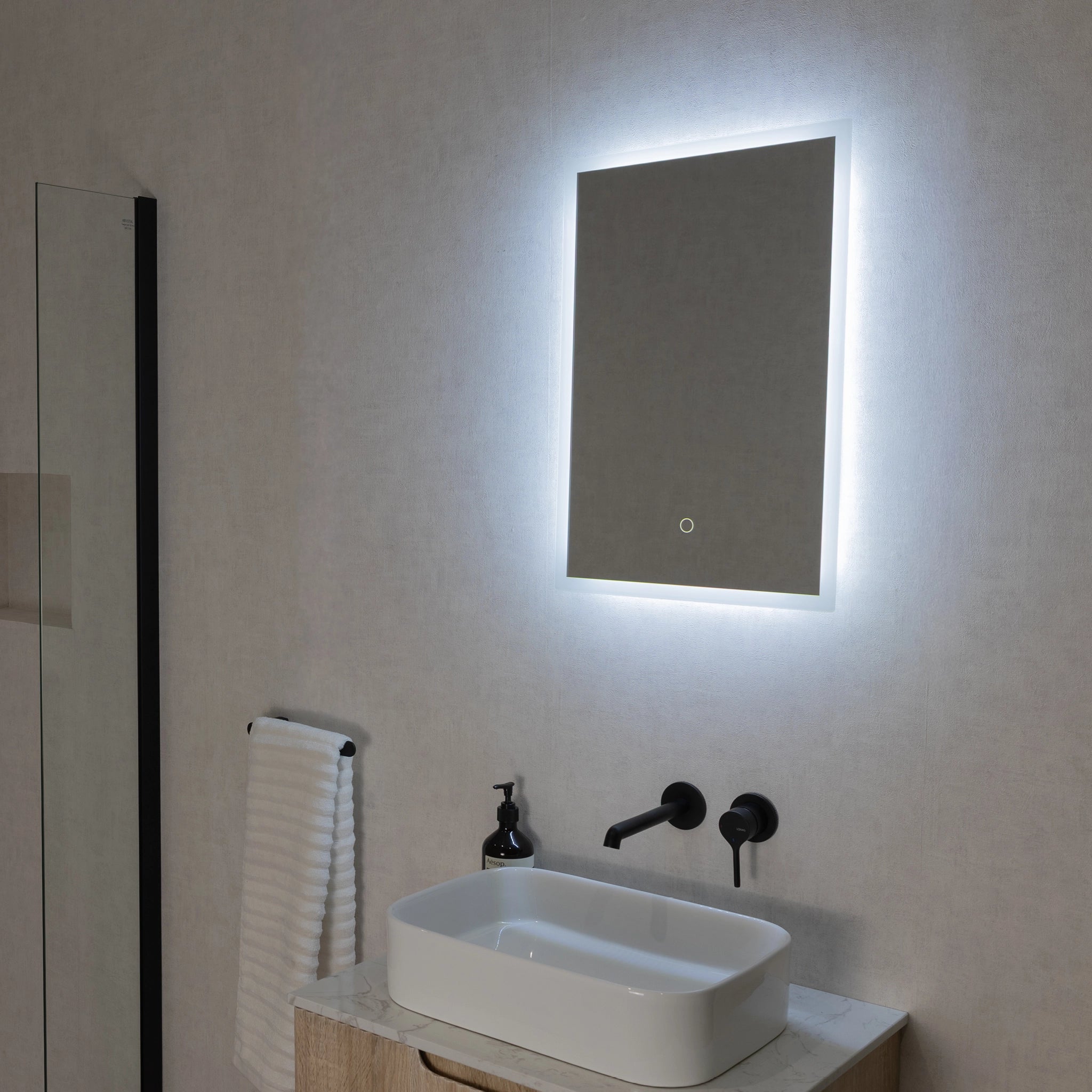 Glendale LED Bathroom Mirror #size_400mm-x-600mm