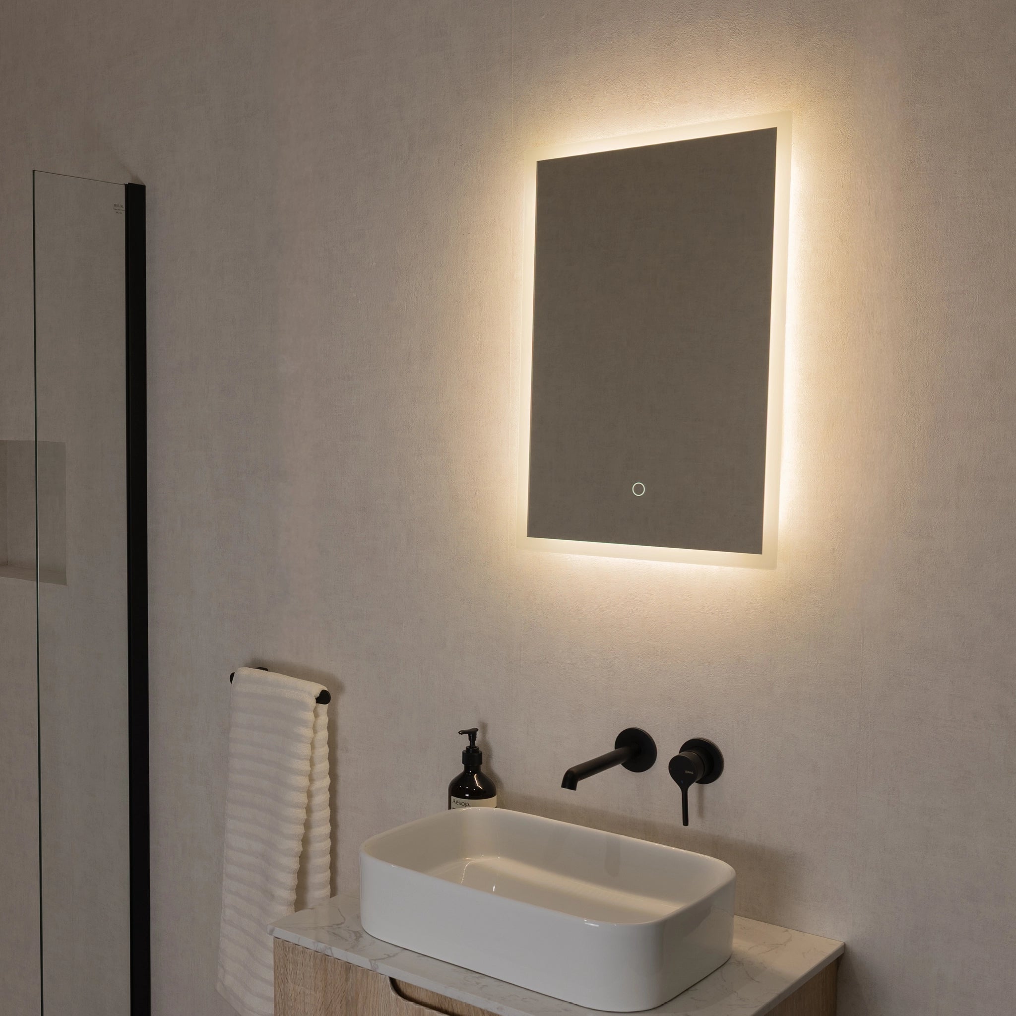 Glendale LED Bathroom Mirror #size_400mm-x-600mm