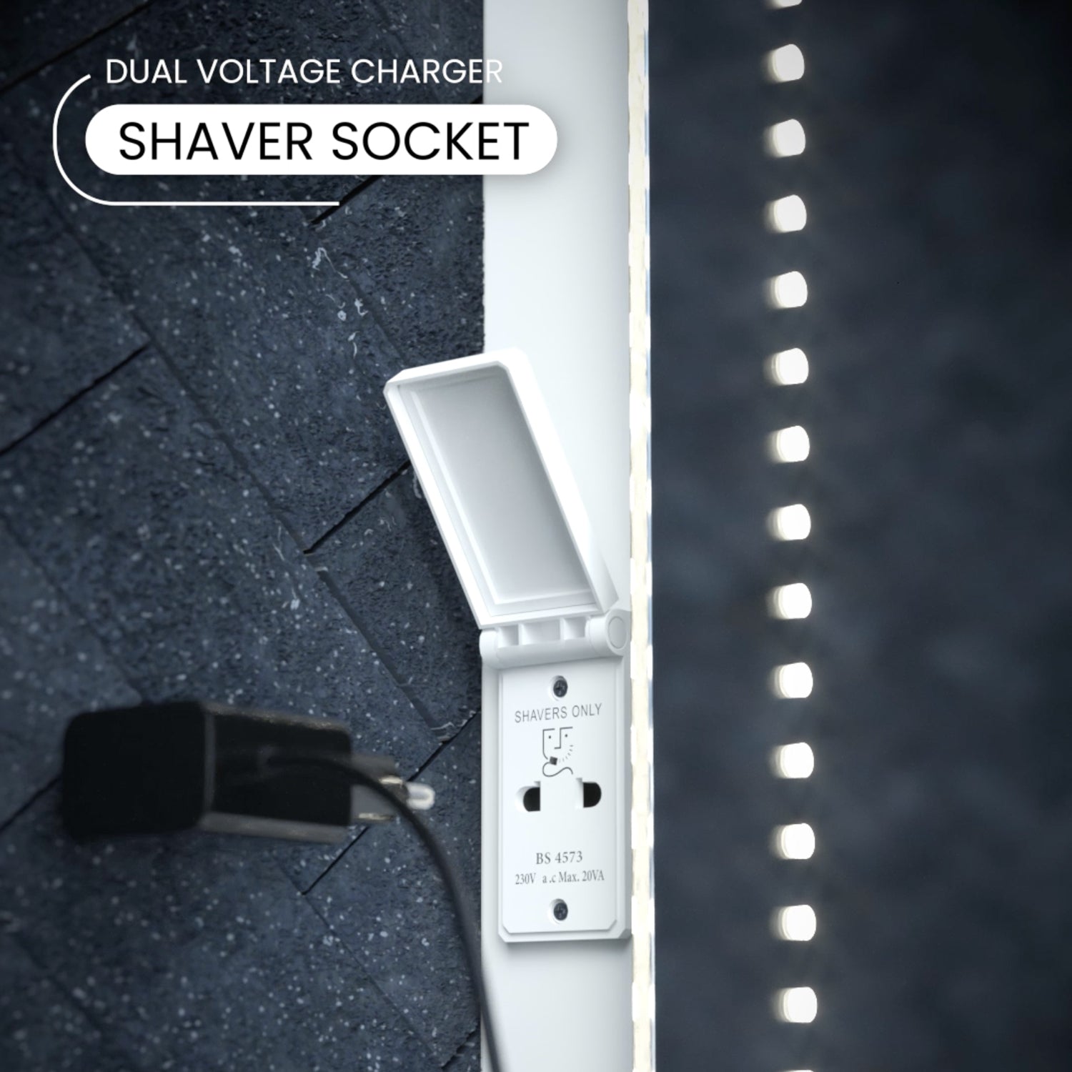 Tannon Plus LED Bathroom Mirror