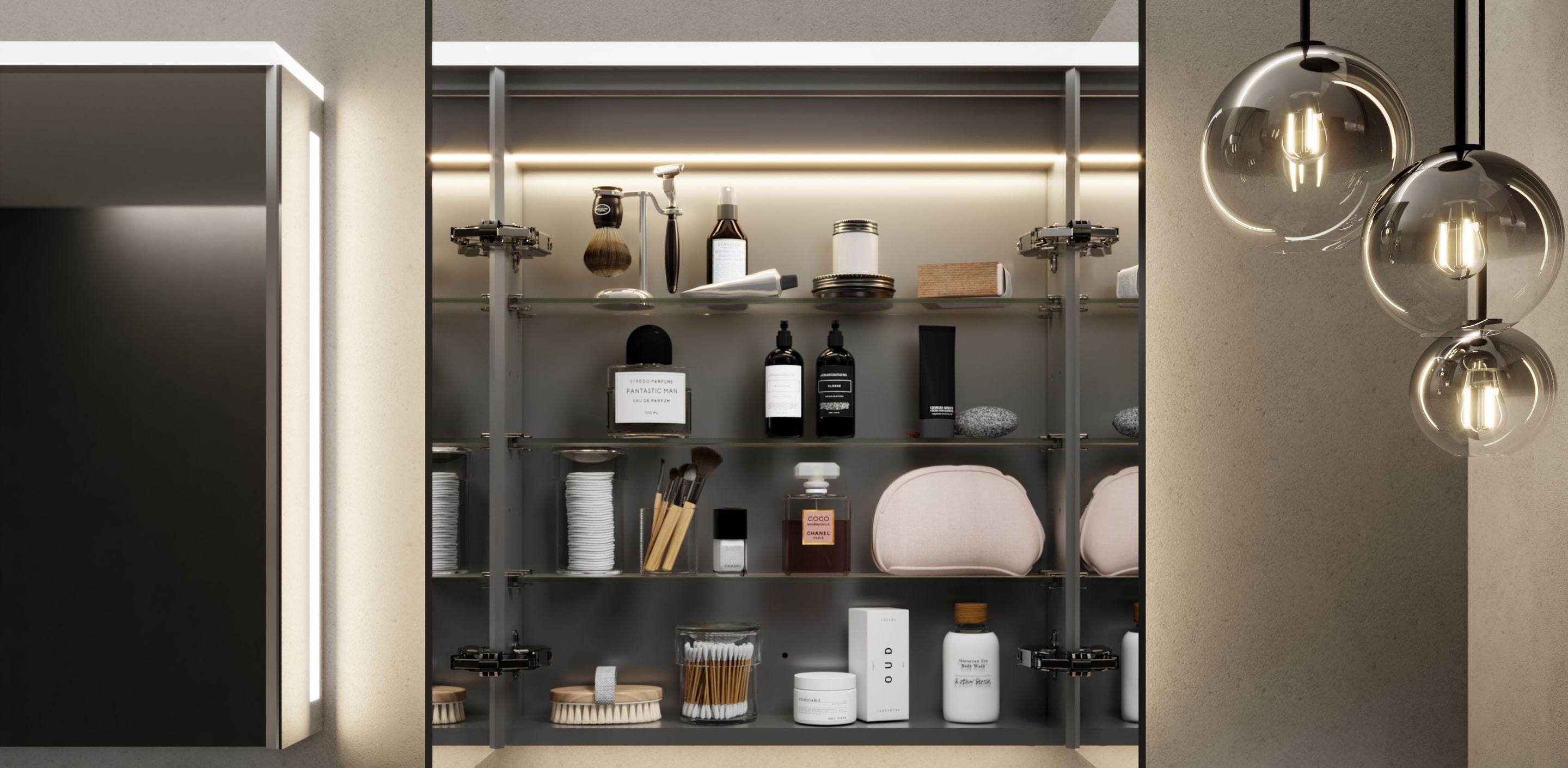 How to organise your bathroom cabinets