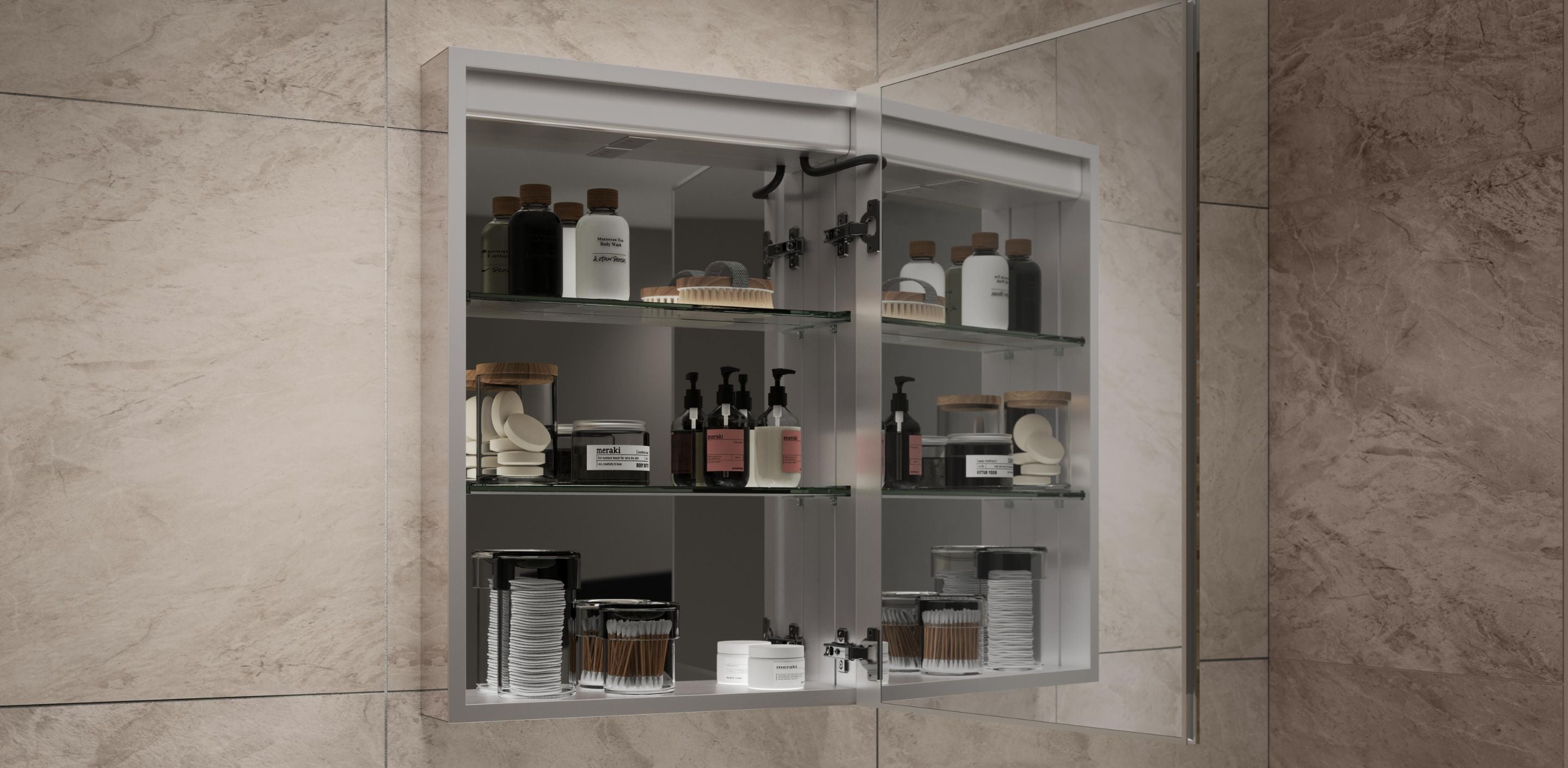 What do you keep in your bathroom cabinet?