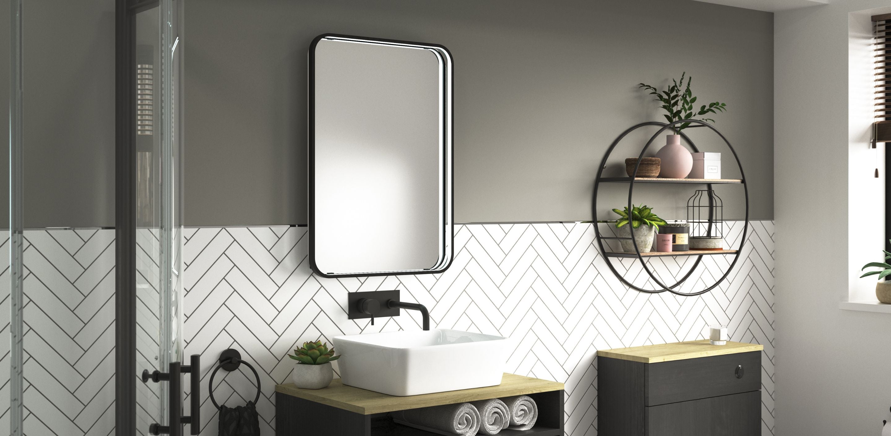 6 Black Bathroom Mirrors You Need To See