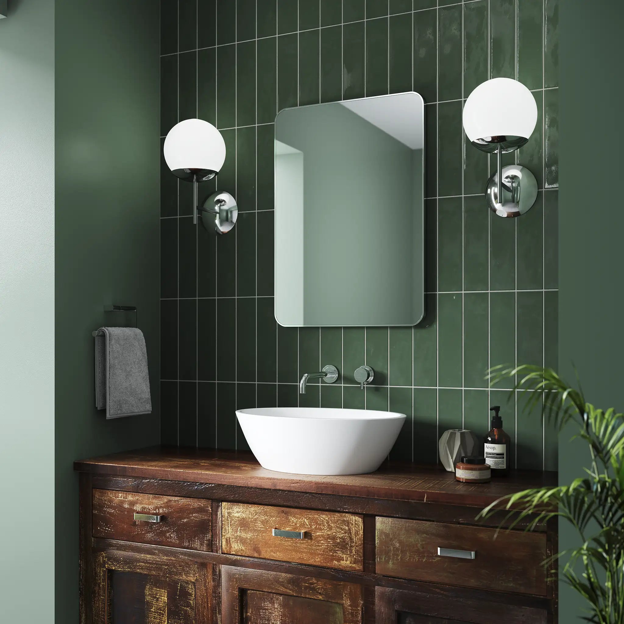 Sheva battery powered led bathroom cabinet deals