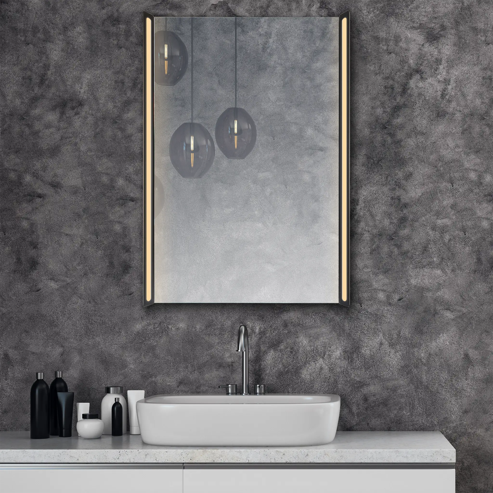 Black Bathroom Cabinets