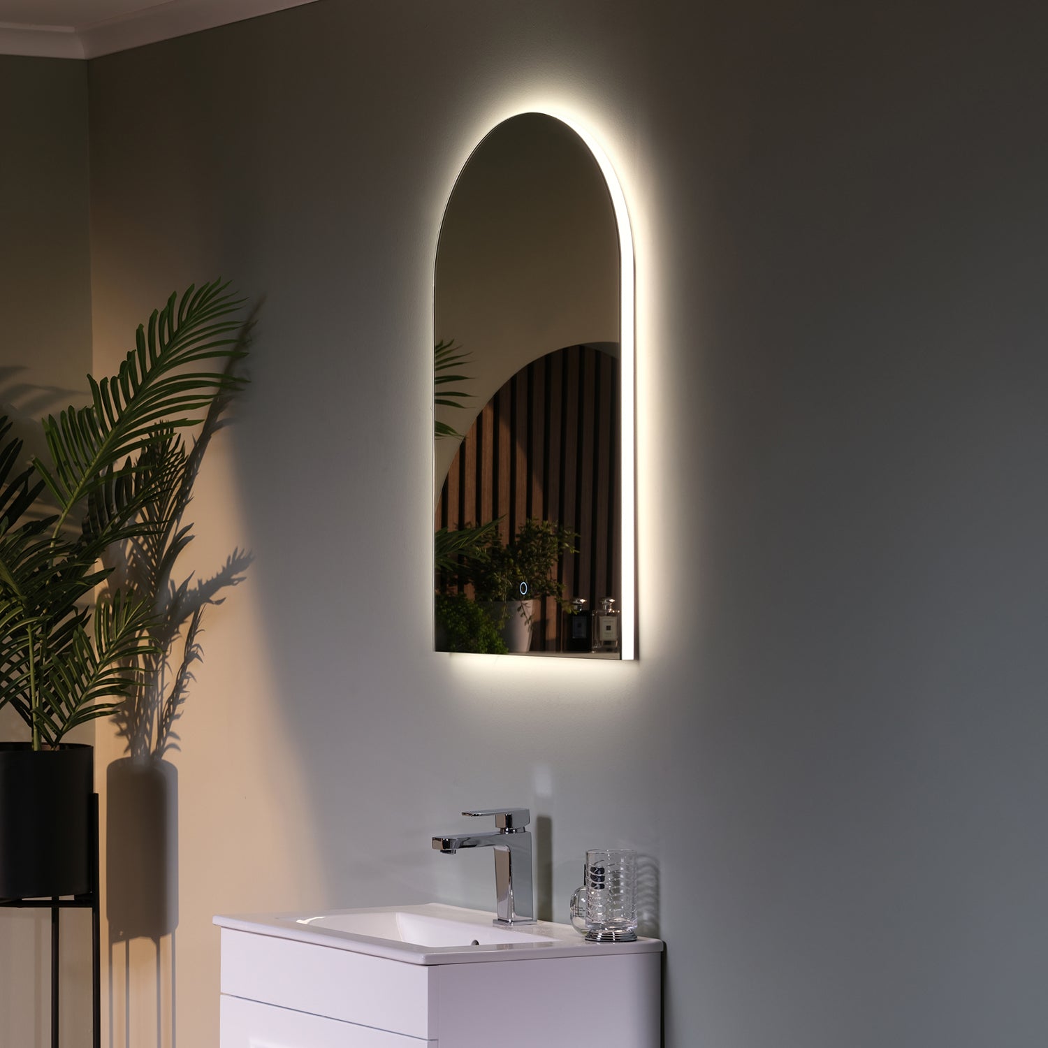 Arched Bathroom Mirrors