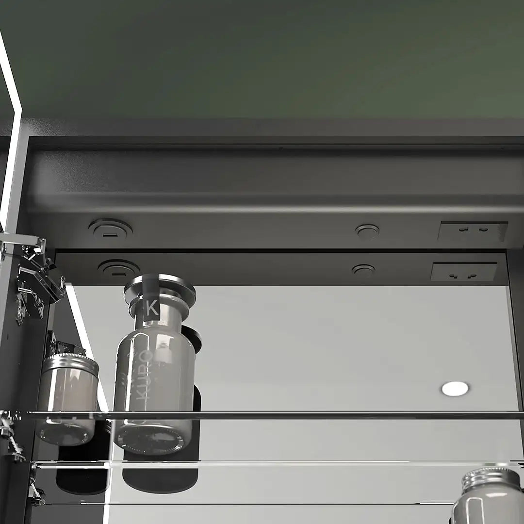 USB Charging Bathroom Cabinets