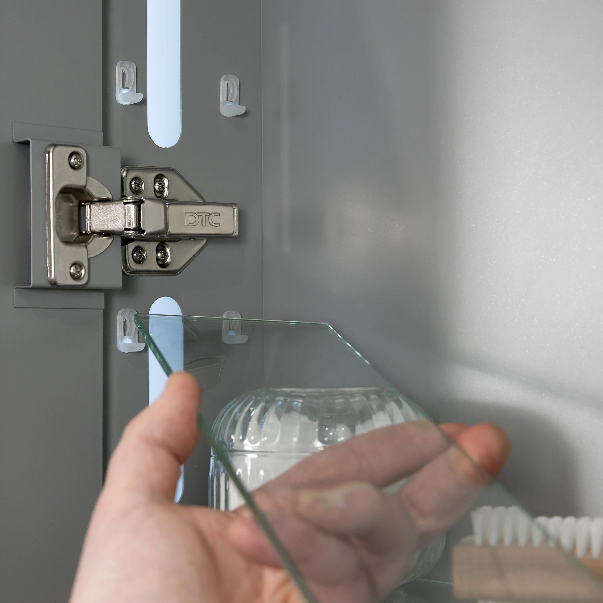 Rowan 650x600mm LED Bathroom Mirror Cabinet