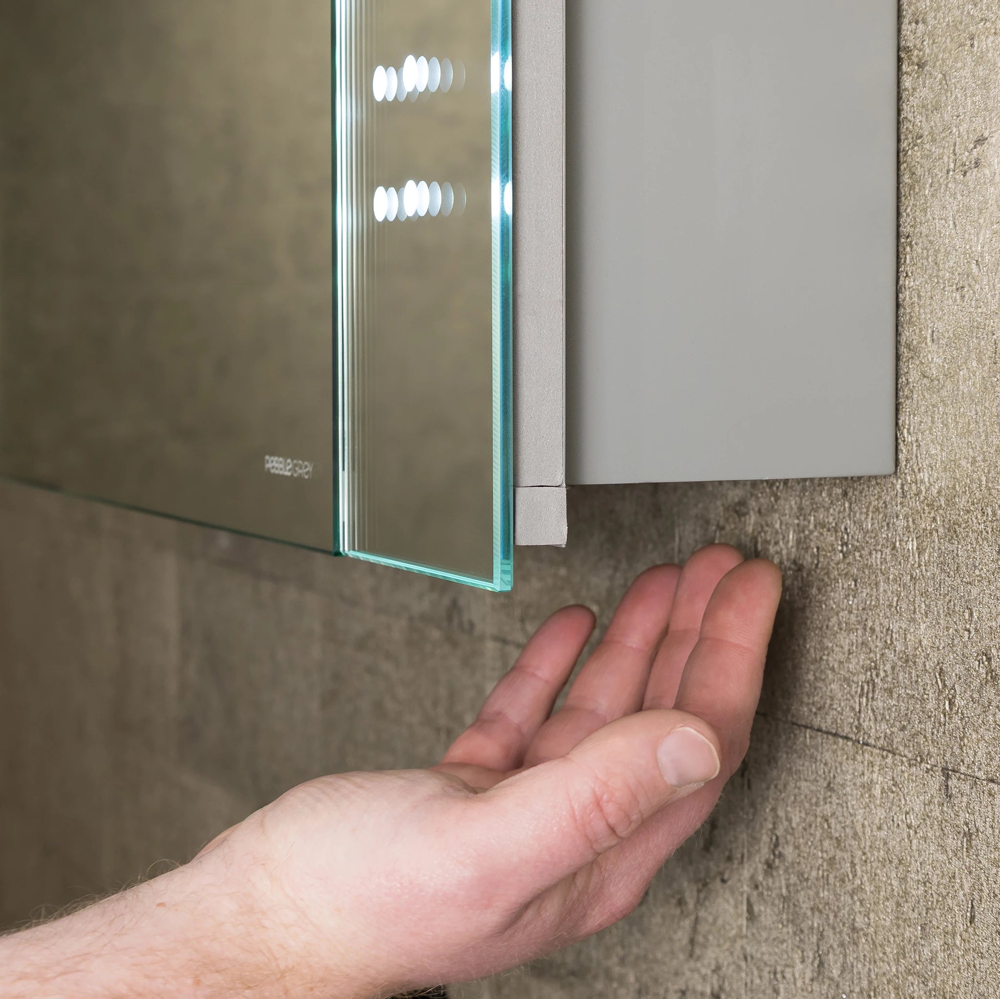 Rowan 650x600mm LED Bathroom Mirror Cabinet