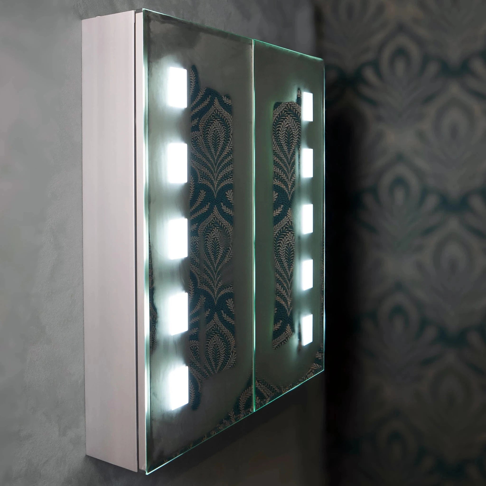 Hayden 600x700mm LED Bathroom Mirror Cabinet