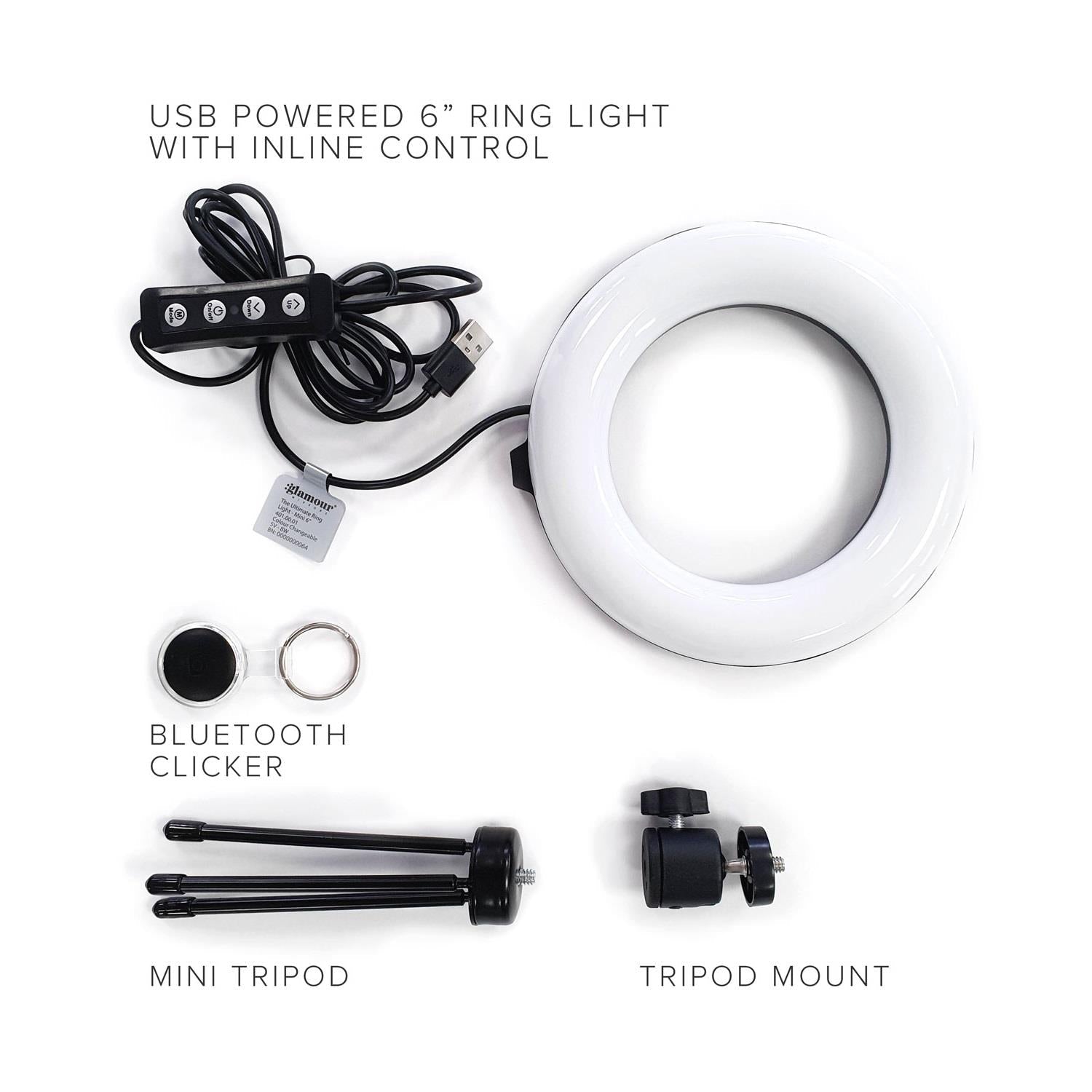 Argom Tech Mini Tripod Ring Light Ring Spot Artograph Mini Ring