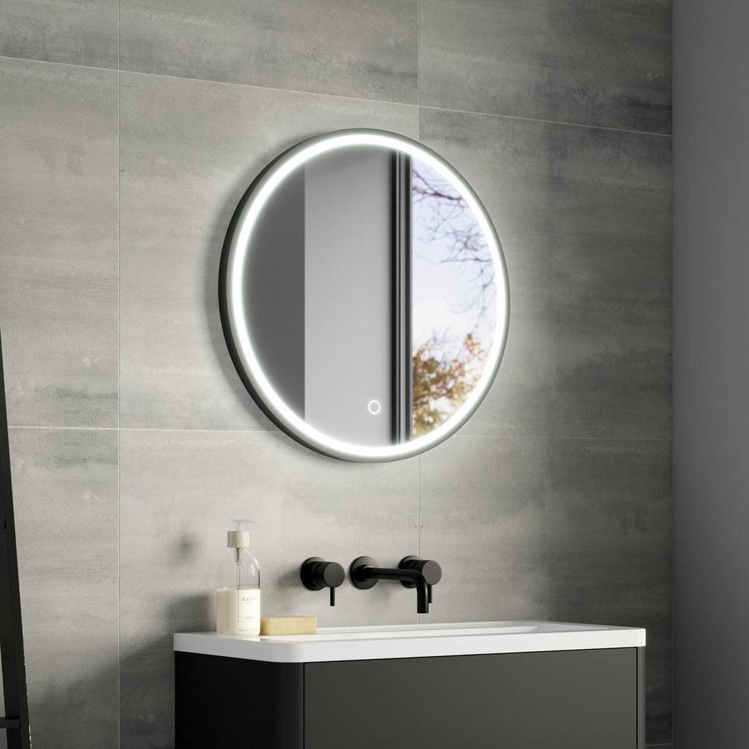 Bathroom Mirrors | Bathroom Wall Mirrors - Pebble Grey