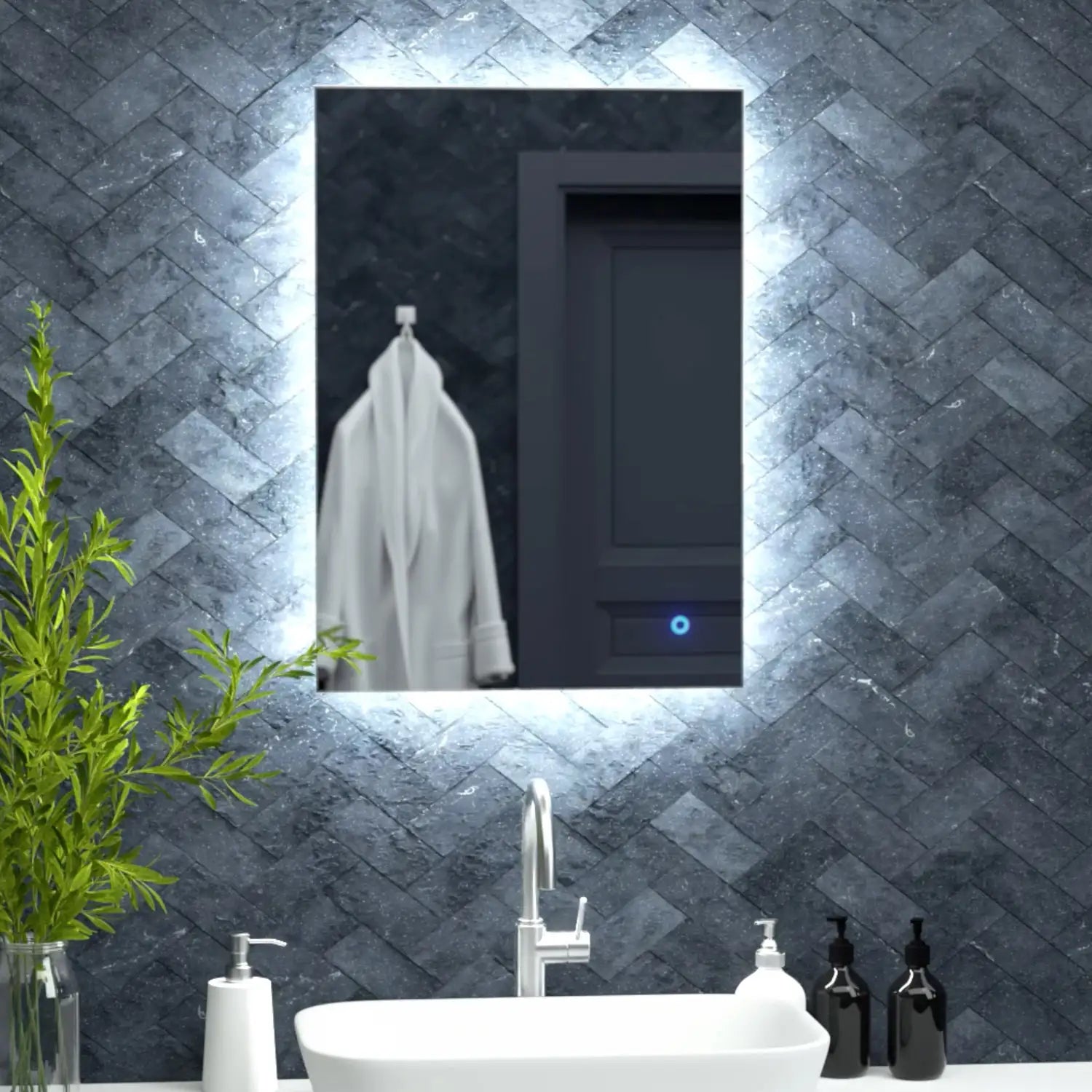 Savannah Backlit LED Bathroom Mirror