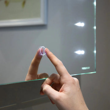 Hollis LED Bathroom Mirror Cabinet #size_450mm-x-600mm