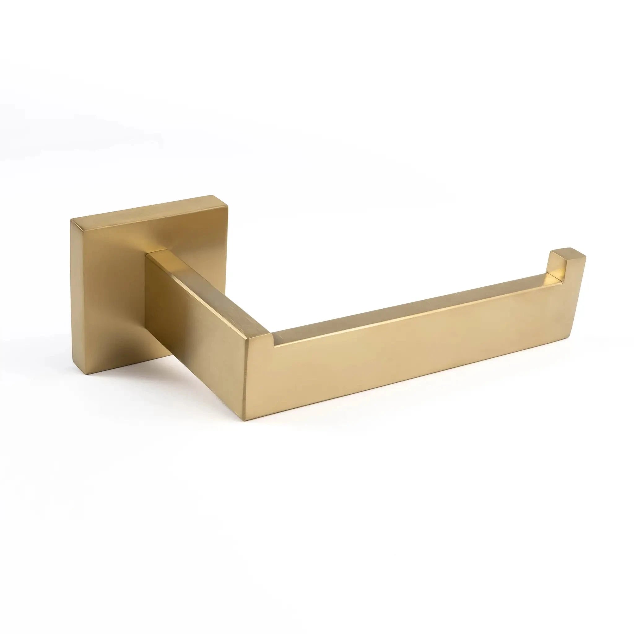 Manhattan Toilet Roll Holder Brass Pebble Grey
