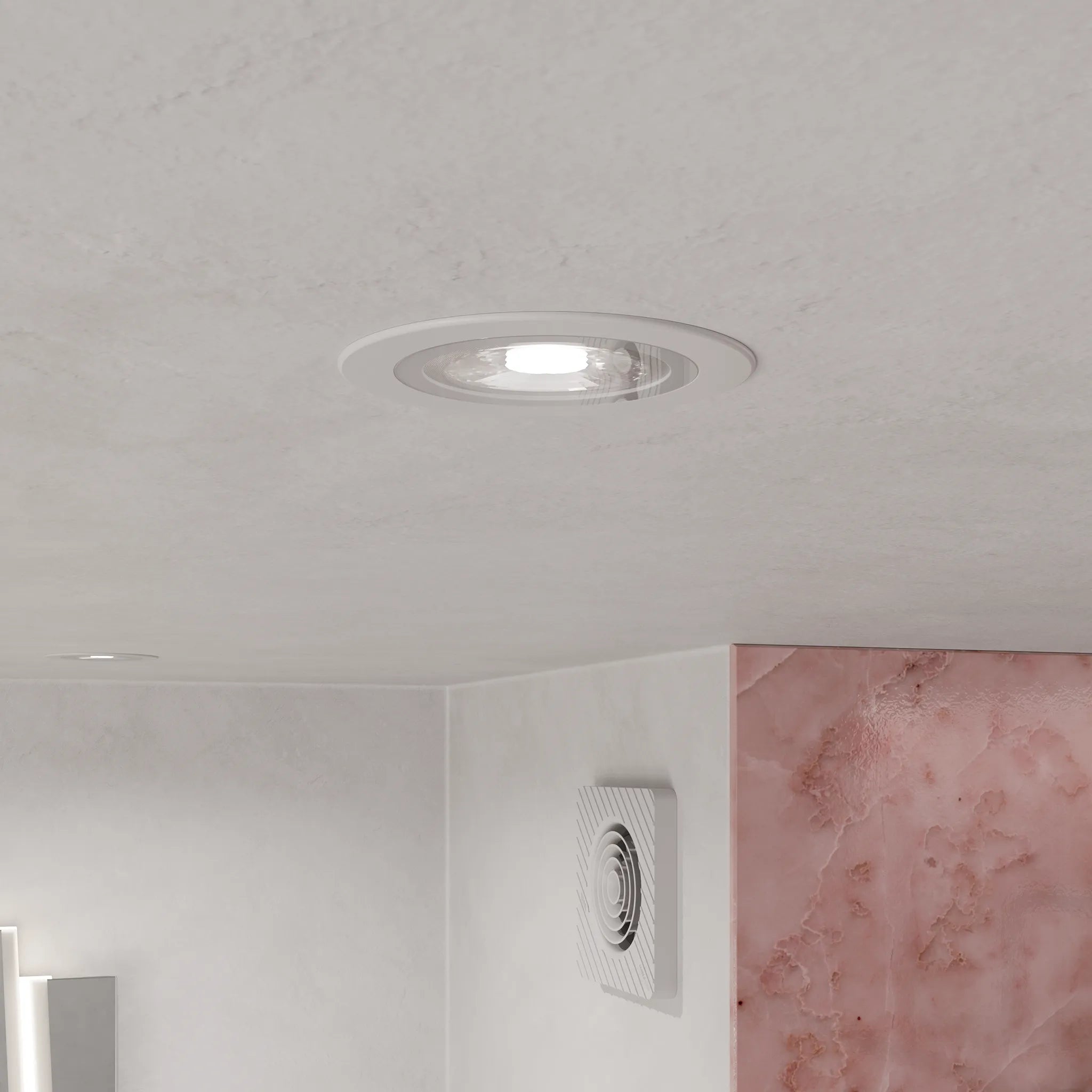 Cassi IP65 Bathroom Downlight #colour_white
