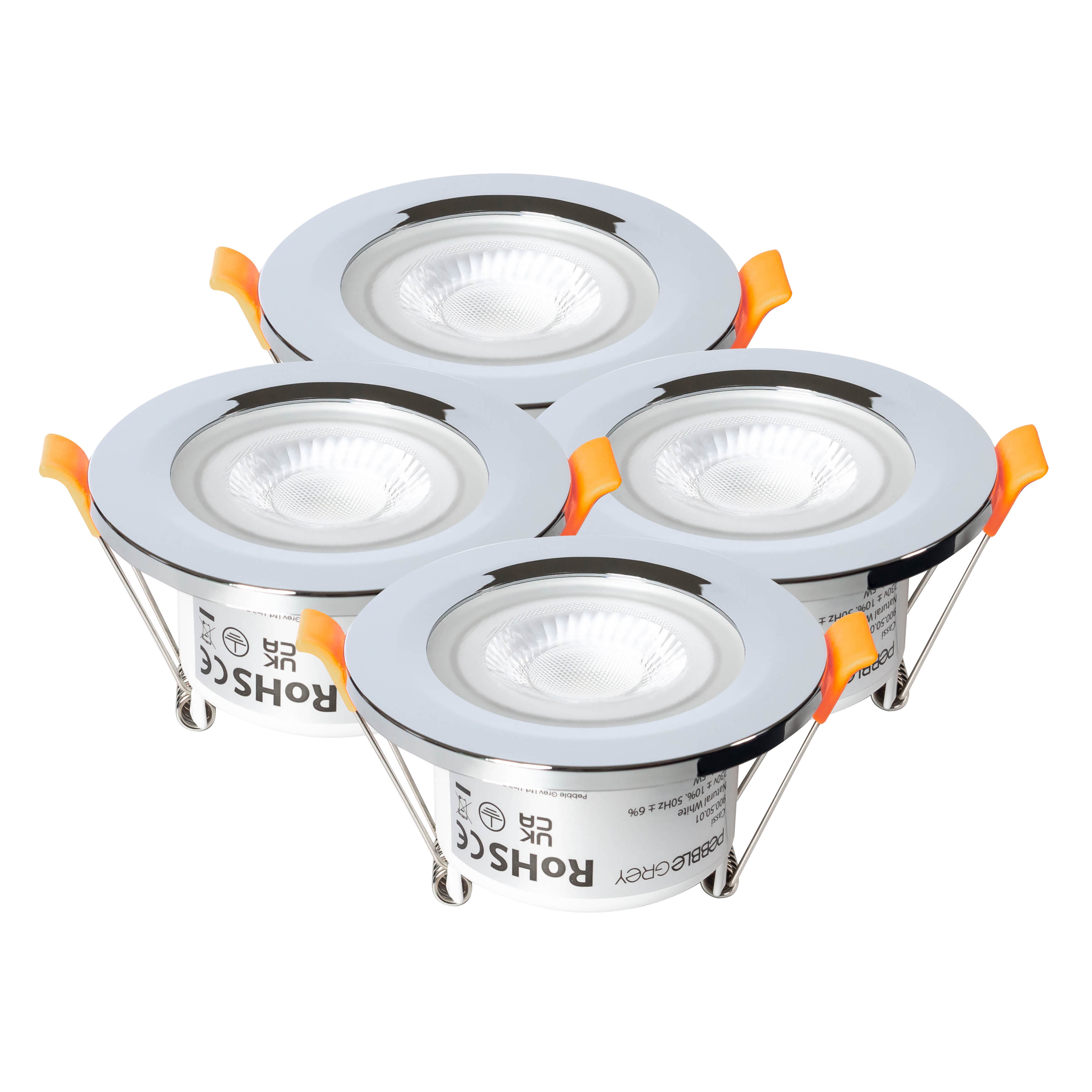 Cassi IP65 Bathroom Downlight #colour_chrome