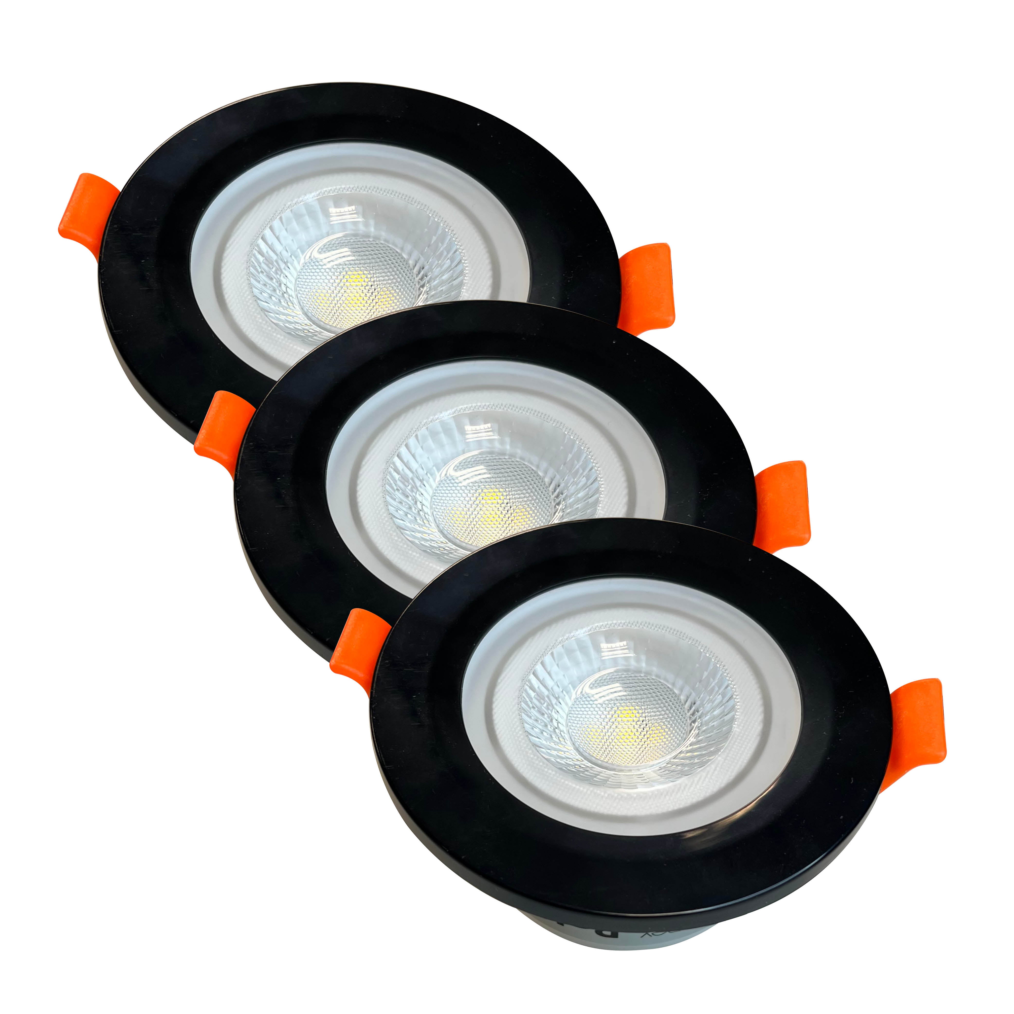 Cassi IP65 Bathroom Downlight #colour_black