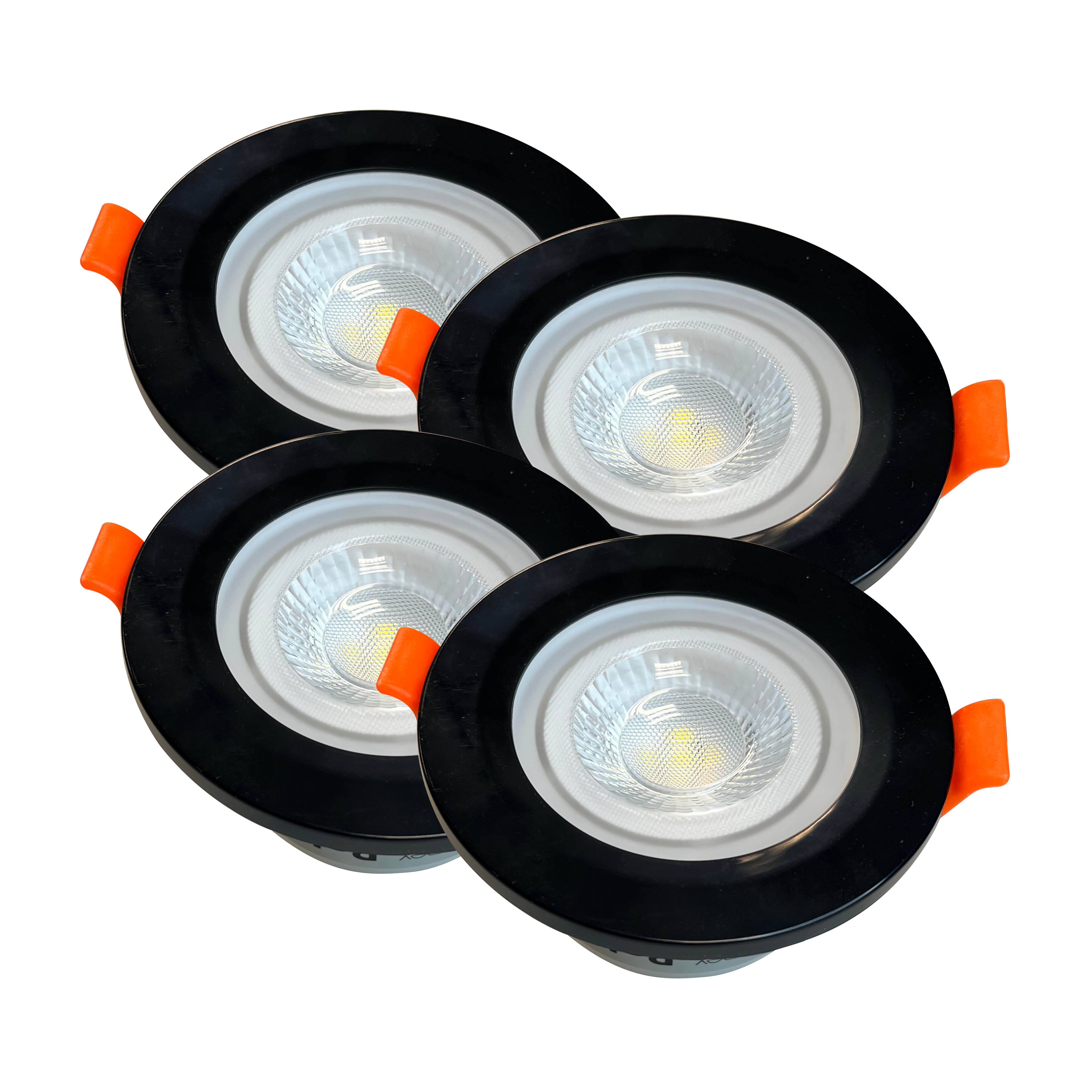 Cassi IP65 Bathroom Downlight #colour_black