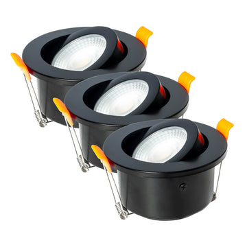 Iris Tiltable IP65 Downlight #colour_matt-black