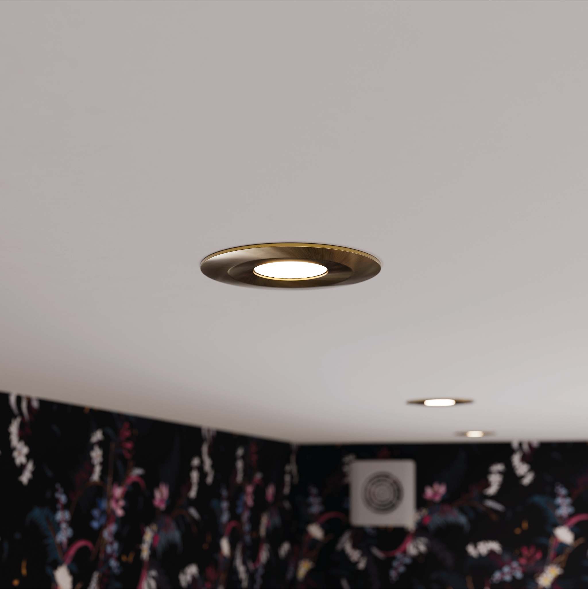 Vesper IP65 Bathroom Downlight #colour_brass