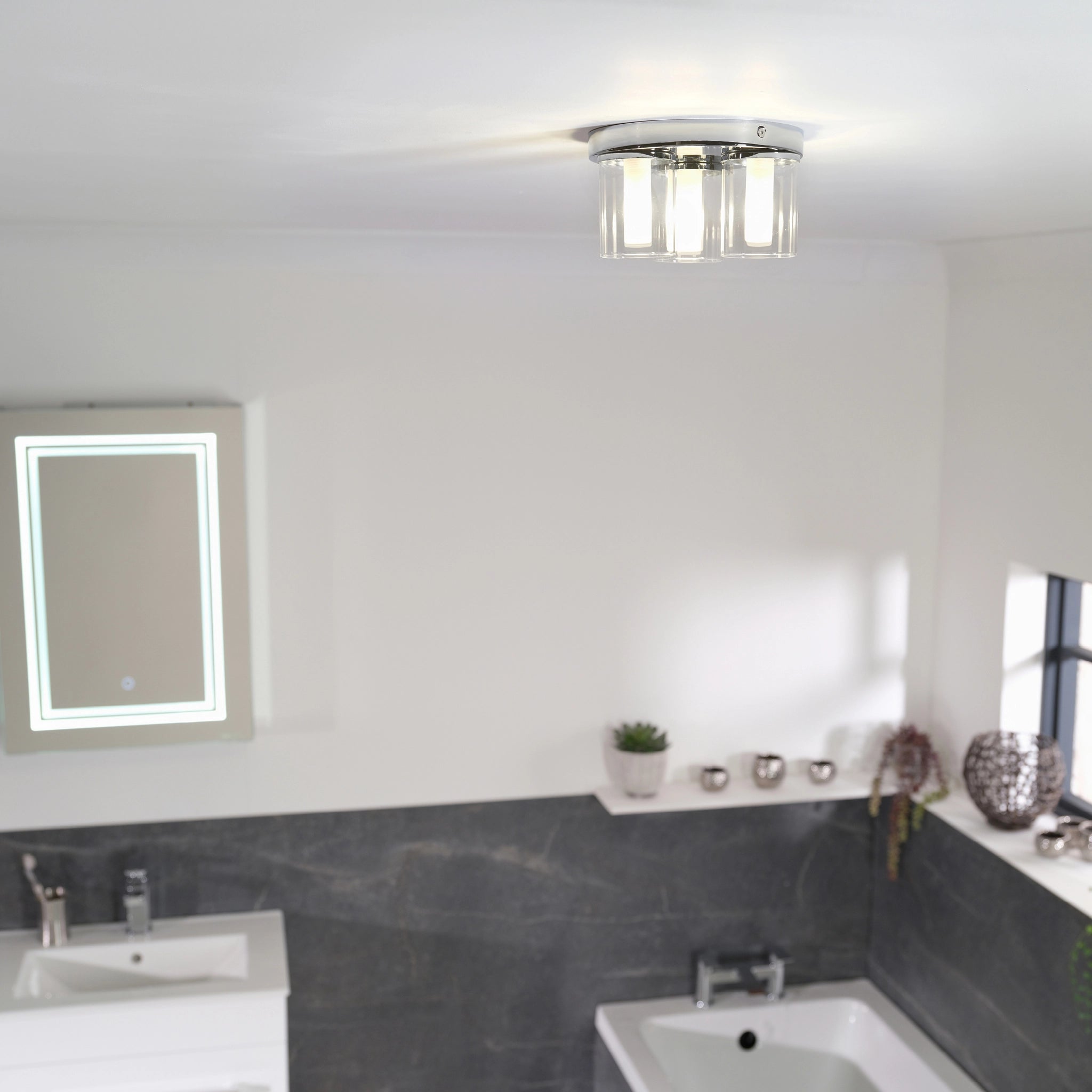 Astrae 3 Plate Ceiling Light