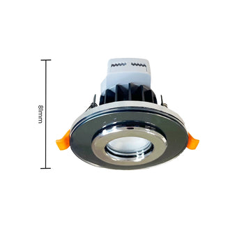 Athena Glass Bezel IP65 Downlight #colour_clear-glass