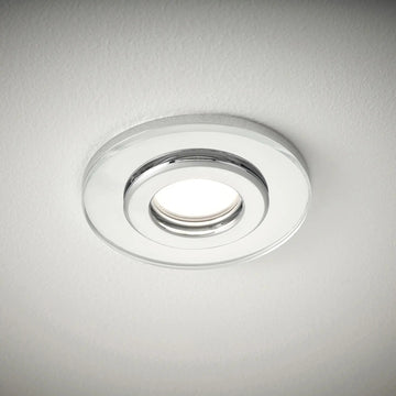 Athena Glass Bezel IP65 Downlight #colour_clear-glass