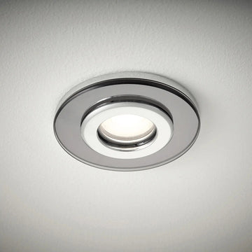 Athena Glass Bezel IP65 Downlight #colour_smoked-glass
