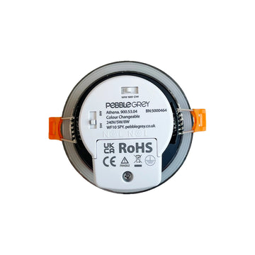 Athena Glass Bezel IP65 Downlight #colour_clear-glass