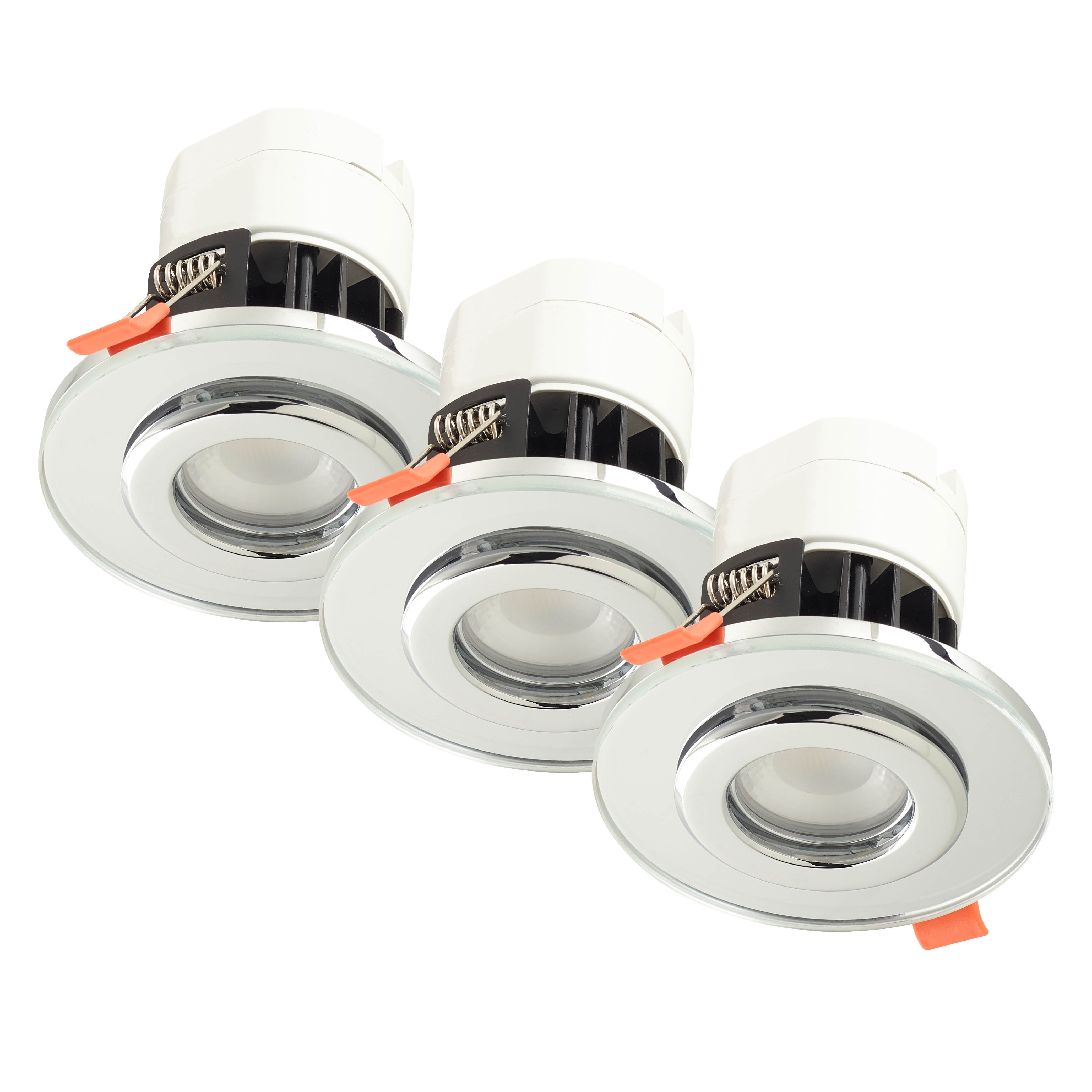 Athena Glass Bezel IP65 Downlight #colour_clear-glass