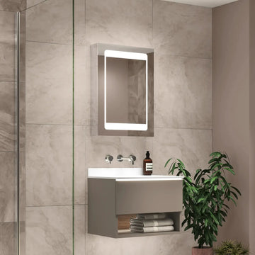 Atlanta LED Bathroom Mirror Cabinet #size_500mm-x-700mm
