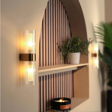 Aulos Dual Wall Light #colour_chrome