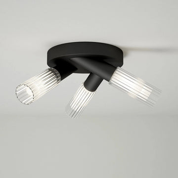 Aulos Trio Ceiling Light #colour_black