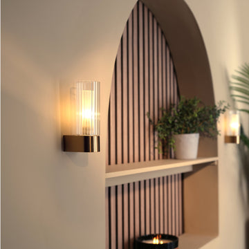 Aulos Single Wall Light #colour_black