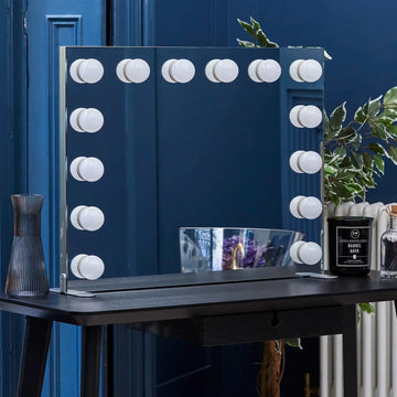 Billie Hollywood Mirror with LED Lights #size_800mm-x-600mm