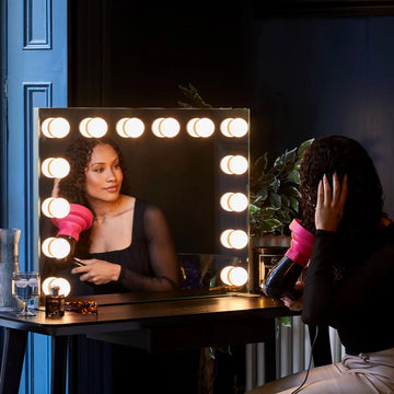 Billie Hollywood Mirror with LED Lights #size_800mm-x-600mm