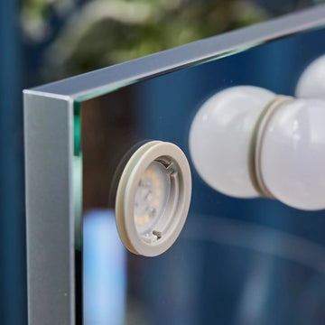 Billie Hollywood Mirror with LED Lights #size_800mm-x-600mm