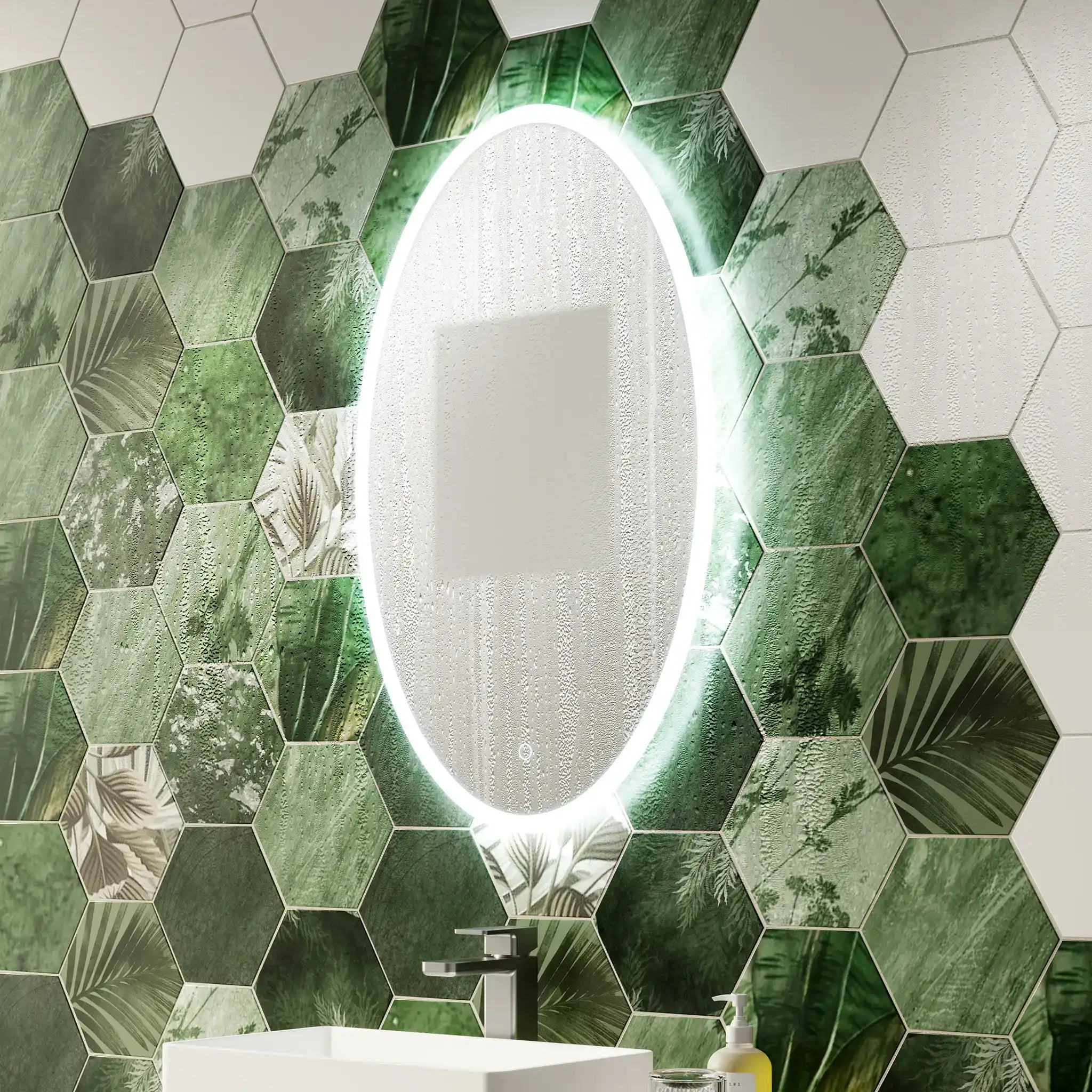 Clarity Oval LED Mirror