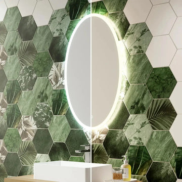Clarity Oval LED Bathroom Mirror